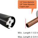 Slip Fit Tub Spout with Pull-Up Diverter for 1/2 inch Copper Tube, Oil-Rubbed Bronze