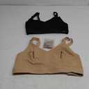 Pumping Bra Hands Free Zip Opening Seamless Nursing Bras for Breastfeeding High Support Nursing & Pumping Bra in One M