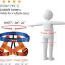 Fusion Centaur (8 x 18 x 10 inches, Blue/Orange)