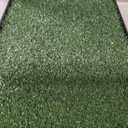 Powools Grass Pad for Dogs Potty - 3-Layer Reusable Dog Grass Pad with Tray, Washable Artificial Grasses Dog Potty Tray with Drainage Holes, Indoor & Outdoor Grass Pee Pad for Dogs, 30" x 20"