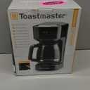 Toastmaster 12-Cup Digital Touchscreen Drip Coffee Maker - Programmable Automatic Coffee Machine - Kitchen Appliance with Keep Warm Setting
