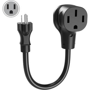 AIMILER NEMA 5-15P to 14-50R Adapter Cable for All Level 1/2 EVs(ETL Listed), Compatible with Tesla/j1772 EV Charger Cord, Support Max 50 Amp to 12 Amp 110-120 Volt EV Charger Power Cord, Not for RVs