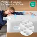 100% Waterproof Full Size Mattress Protector - 360 Pad Protection Against Spills, Stains & Accidents for Parents & Pet Owners - Noiseless & Cooling Viscose Made from Bamboo (White)