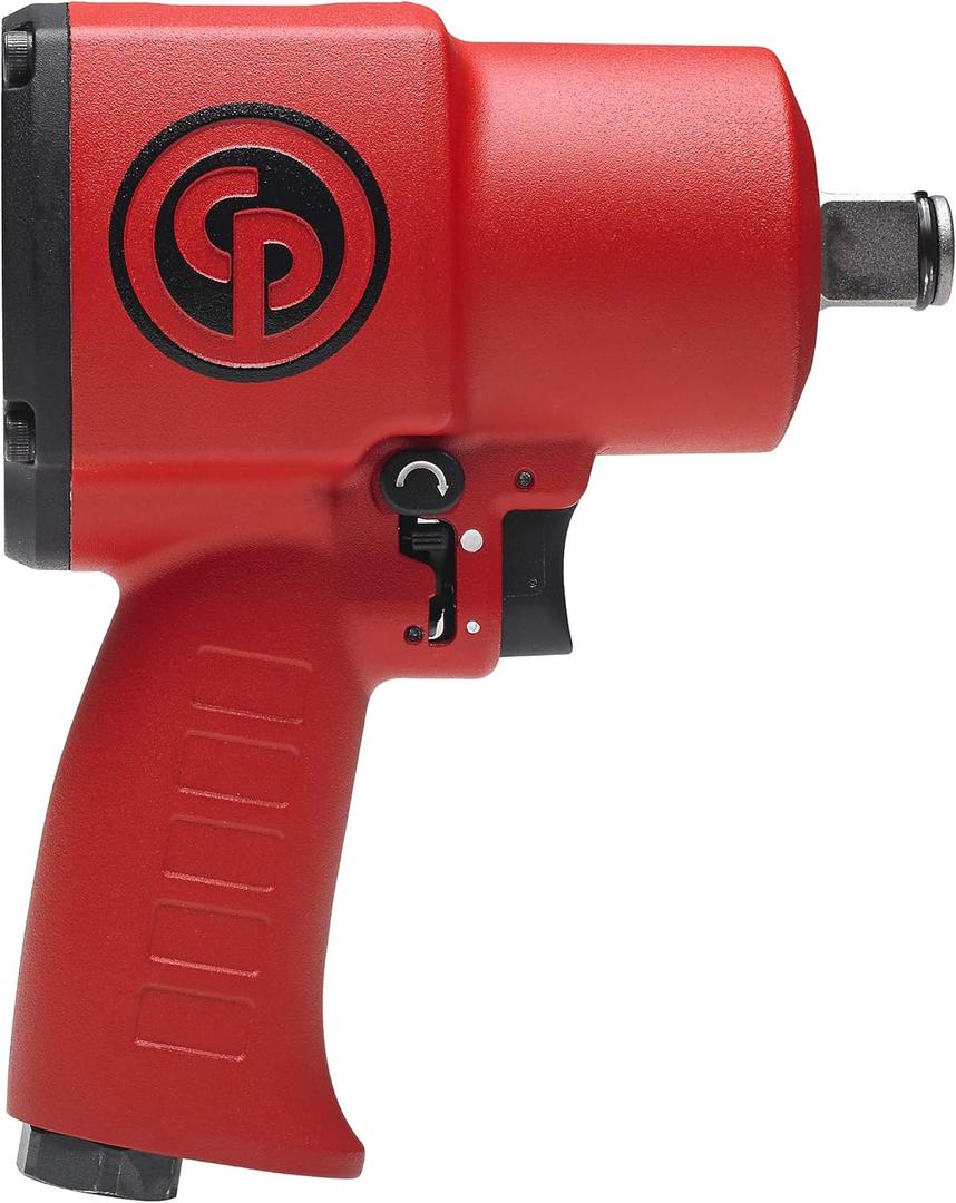 Chicago Pneumatic CP7762 Air Impact Wrench, 3/4 Inch, Red, Metal
