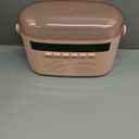 Karaoke Machine for Kids & Adults with Lyrics Display Screen Portable Bluetooth 5.3 Karaoke Speaker with High Power Dual Speakers with Timer White Noise & Night Light Home & Outdoor Party (Pink)