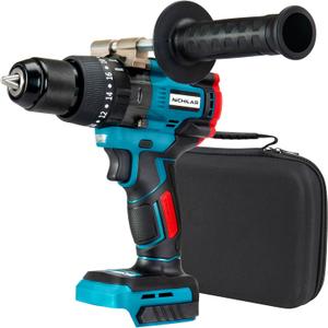 Cordless Drill, 1/2 inch Chuck Impact Drill/Driver, Brushless Motor 150Nm MAX Torque, 2 Variable Speed 2150RPM, Compatible with MAKITA 18V Batteries (NO BATTERY)