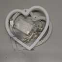 2-Pack Heart Neon Sign, Neon Heart Lights Battery Operated or USB Powered for Valentines Day Decorations, Valentines Lights for Wedding Proposal Anniversary Mothers Day Girls Room Decor (Pink & Red)