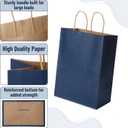 Mr. Pen- Paper Gift Bags with Handles, 32 Pack, 7.6" x 4.7" x 10.6", Medium Kraft Paper Bags with Handles Bulk, Ideal for Gifts, Weddings, Baby Showers, Birthdays, Shopping, Party Favor