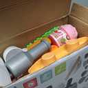 61Pcs Kids Kitchen Toy Accessories Set, Toddler Pretend BBQ Cooking Playset with Pots and Pans, Utensils Cookware, Cut Play Food Set, Toy Vegetables, Play Kitchen for Girls and Boys (Pink)