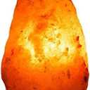 Dimmable Salt Lamp, Natural Himalayan Crystal Rock Salt Lamp Pink Light, Hand Crafted Wooden Base Direct from Foothills of The Himalayas Home Decor, Night Light & Gifts