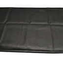 38x25 Large Pet Food Mat, Silicone Dog Mats for Food and Water, Nonslip Pet Feeding Mats for Floors, Dog Cat Bowl Mat with Raised Edges, Black