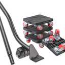 Heavy Furniture Mover Lifter with Extension Bar and 4-Wheel Furniture Dollies, 440 lbs Load Capacity, Furniture Moving Tool Set