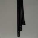 Tension Rods for Windows 28 to 48 Inch Black Curtain Rods no Drilling Tension Curtain Rod Adjustable Curtain Rods Expandable Pressure Spring Tension rod for Closet, Doorway