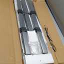 ZUNUDA 10×3×1FT(2PCS) Galvanized Raised Garden Bed Kit Metal Planter Boxes,Large Outdoor Planters Garden for Planting Vegetables,Flowers,Herbs -Silver