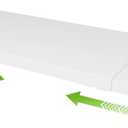 Expandable Closet Shelf Organizer, Adjustable Shelves Organizer, Storage Shelving Rack DIY Divider RV Separator for Cabinet Pantry Wardrobe Cupboard Kitchen, 1 Pack, XXL (XXL (1Pack) - D: 15.80" W: 26"~38"W)