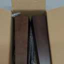 Wood Furniture Legs 8 inch Sofa Legs Set of 4 Square Replacement Legs Brown for MCM Ottoman Armchair Recliner Coffee Table Dresser