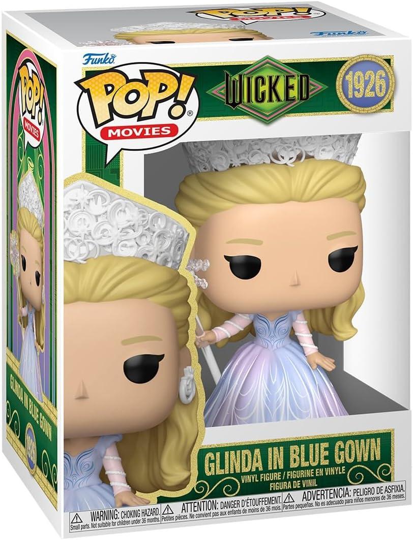 Funko Pop! Movies: Wicked Pt. 2 - Glinda in Blue Gown - Collectable Vinyl Figure - Gift Idea - Official Merchandise - Toys for Kids & Adults - Movies Fans - Model Figure for Collectors and Display