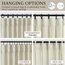Beige Linen Pinch Pleated Curtains 58 Inch Length 2 Panels for Living Room Bedroom Country Rustic Neutral Boho Primitive Semi Sheer Pleat Drapes Light Filtering Short Curtains 40 x 58 Long Back Tab