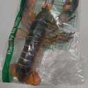 Hiawbon 13 Inch Realistic Lobster Figure - Plastic Lobster Figurine for Home Desktop Decoration
