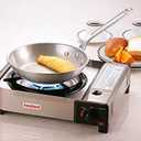 Iwatani 35FW Single-Burner Butane Portable Cooktop Indoor & Outdoor Cooking Stove Medium