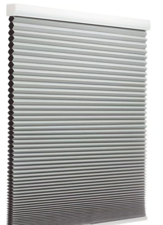 MYshade Blackout Cordless Cellular Honeycomb Shade 20"W x 64"H Grey Window Blind
