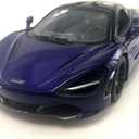 KiNSMART McLaren 720s 5 Inch 1:36 Scale Die Cast Metal Model Toy Super Sports Car (Purple)