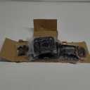 Recessed D Ring Tie Down Anchors 4 Pack (6,000 Lbs), Heavy Duty Trailer Floor Tie Downs and Anchor Points for Securing Cargo, Equipment, ATV, UTV, Truck  Black