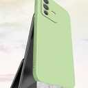 Compatible with Vivo V23 5G Case Silicone Liquid Dark Green, Soft Smooth Touch for Vivo V23 5G Phone Case Silicone Shockproof Thin Cover (Green)