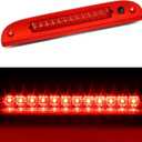 Third 3rd Brake Light LED for 2002-2010 Ford Explorer, 2008-2012 Ford Escape High Mount Rear Brake Lights Assembly, Waterproof Center Cab Lamp Stop Light (Red)