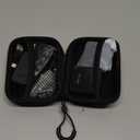 PQRQP 3 in 1 Microphone for iPhone/Android/Camera, Wireless Microphones, 328ft Transmission, 18H Battery Life, Mini Microphone for Record Interview, Vlogs, Tiktok, Bags & Cases (Ebony Black)