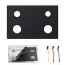 Stove Top Protector PLUS for Whirlpool Gas Range - 1 Pc (Thicker Version) Reusable Splatter Guard Liner, Only Compatible with WFG320M0BS/WFG320M0BB/WFG320M0BW/WFG320M0MW/WFG320M0MS