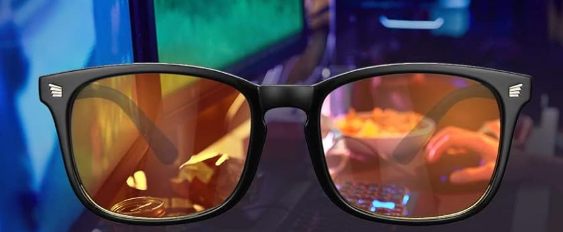 livho High Tech Blue Light Glasses - Advanced 99% Blue Light Blocking Computer Glasses - Anti Eyestrain & UV Glare Protection