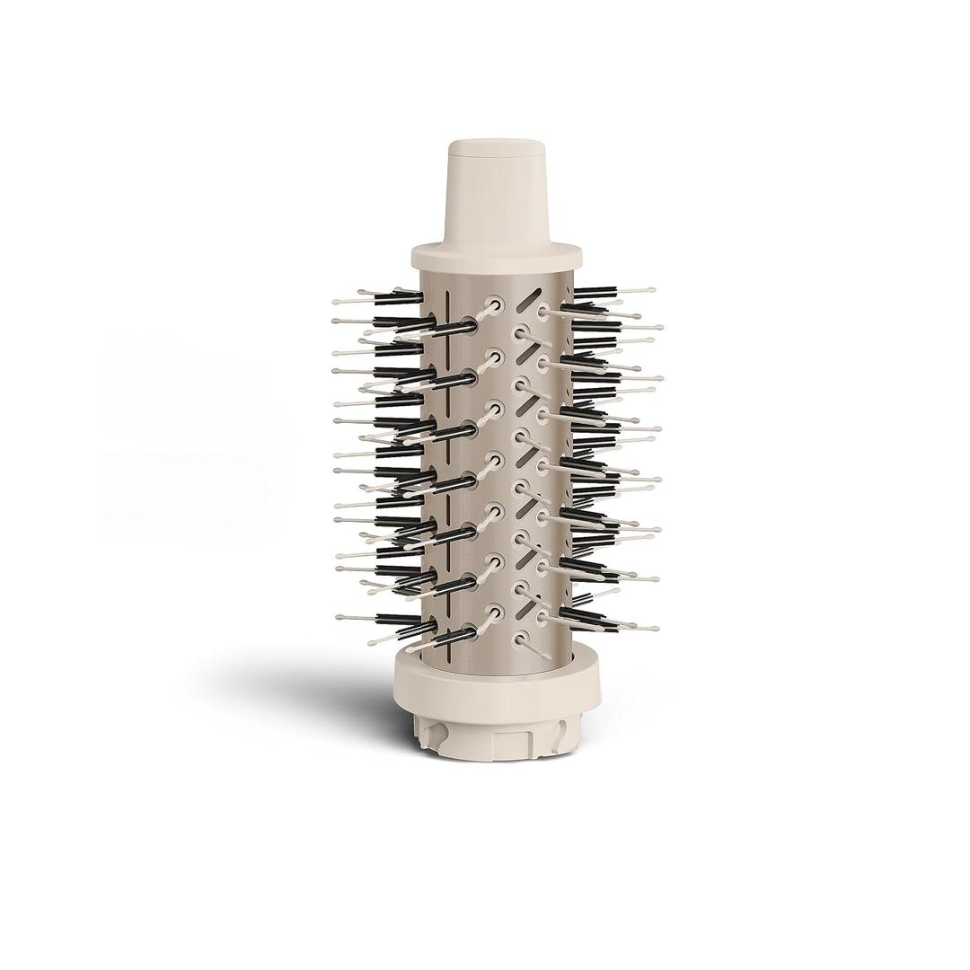 Shark XSKHD3RRBA SpeedStyle Express Touchup Brush, Attachment for Shark SpeedStyle Blow Dryers (Work with HD3xx Series only), Hair Drying & Styling Tool, for Shaping Bangs, for All Hair Types, Stone