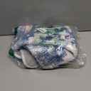 Uphome Boho Bathroom Rugs Blue Vintage Non-Slip Bath Rug Oriental Soft Machine Washable Bathroom Mat Cute Tribal Floral Bath Mats for Bathroom Decor for Sink Shower Toilet, 20x31 inch