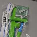 Window Cleaning Kit, Window Squeegee, Recyclable Silicone Window Squeegee Kit, 3 in 1 Glass Cleaning Tool with Rotatable Rubber Microfiber Scrubber (1 Set)