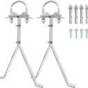 XRDS-RF Antenna Wall Mount 12 Inch Heavy-Duty Stand Off Wall Mast Mount Windproof Antenna Mounting Bracket (2-Leg + 2-Leg)