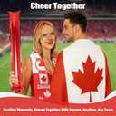 World Cup 2026 Fan Accessories with Large 3x5 ft Flag, Match Tracker Poster, Stickers, Cheering Sticks, Clapper & Scarf, World Cup Decorations Fan kit for Soccer Watch Party, Stadium and Home Cheering