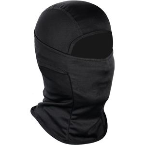 Achiou Ski Mask for Men Women, Balaclava Face Cover, Shiesty Mask UV Protector Lightweight for Motorcycle Snowboard (Black)