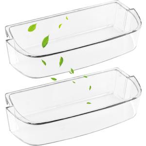 2-PACK WPW10710203 Refrigerator Door Bin by AMI PARTS Compatible with whirl-pool Replaces W10710203 W10451871 AP6023888