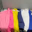Haysandy 6 Pieces Women's Cotton Crew T Shirts Bulk Short Sleeve Lightweight Tees Mix Colors Clothes
 XXL