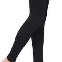 PPXGOGO Compression Socks for Women & Men 20-30 mmHg Thigh High Leg Sleeve Support with Silicone Band for Running, Varicose Veins, Edema, Swelling (Black,XXL)