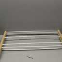 Household Essentials 5001 Collapsible Folding Wooden Clothes Drying Rack For Laundry | Pre Assembled