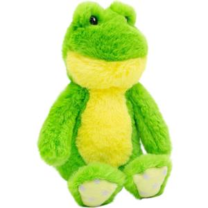 Worlds Softest Small Green Frog Stuffed Animal for Baby, Toddler, Kids- Colorful Froggy Plush Toy- Soft, Huggable Stuffed Frog- Adorable Toy Made from Kid-Friendly, Quality Materials