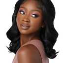 Outre Lace Front Wig - Perfect Hair Line 13X4 - Jeannie (OFF BLACK 1B)