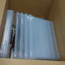 17 Qt Clear Stackable Storage Bins with Lids, Locking Latch Plastic Organizer Containers, Space-Saving Nestable Tote Boxes for Closet Pantry Laundry Room Garage, 4-Pack