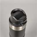 MAXFOREST16OZ Trigger Action Travel Mug - 500ml BPA Free Insulated Stainless Steel Coffee Tumbler, Leak-Proof Wide Mouth Design for Commuters, Sports & Outdoor Enthusiasts (Black)