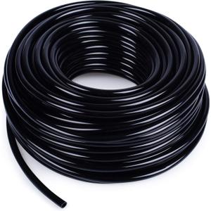 MIXC 100ft 1/4 inch Blank Distribution Tubing Drip Irrigation Hose Garden Watering Tube Line