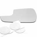 Burco 4488 Driver Side Power Replacement Mirror Glass for 2013-2017 Ford Fusion