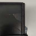 LodisWomens Wallet Ladies Vintage Billfold Compact Card Holder Long Zip Clutch Purse with Kiss Lock Black