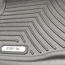 OEDRO Floor Mats Fit for 2019-2026 Chevrolet Silverado GMC Sierra 1500 & 2020-2026 2500HD 3500HD Crew Cab Bench Seat, All-Weather Protection Floor Liners, TPE Material Car Mats, Black, 2019-2026|Bench Seat| Double Cab| W/O underseat storage